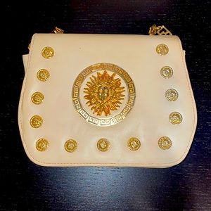 Vintage Cream Crossbody Bag